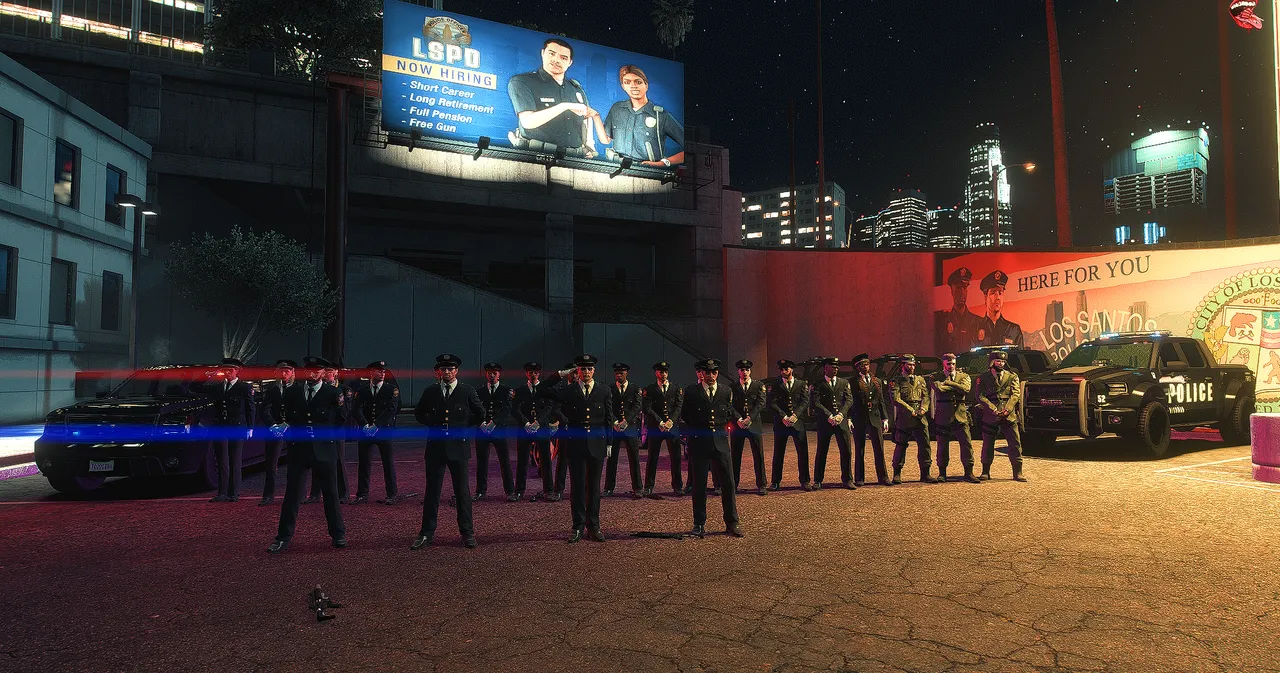 PCPD - Departamento de Policía de Causas RP en acción durante el roleplay